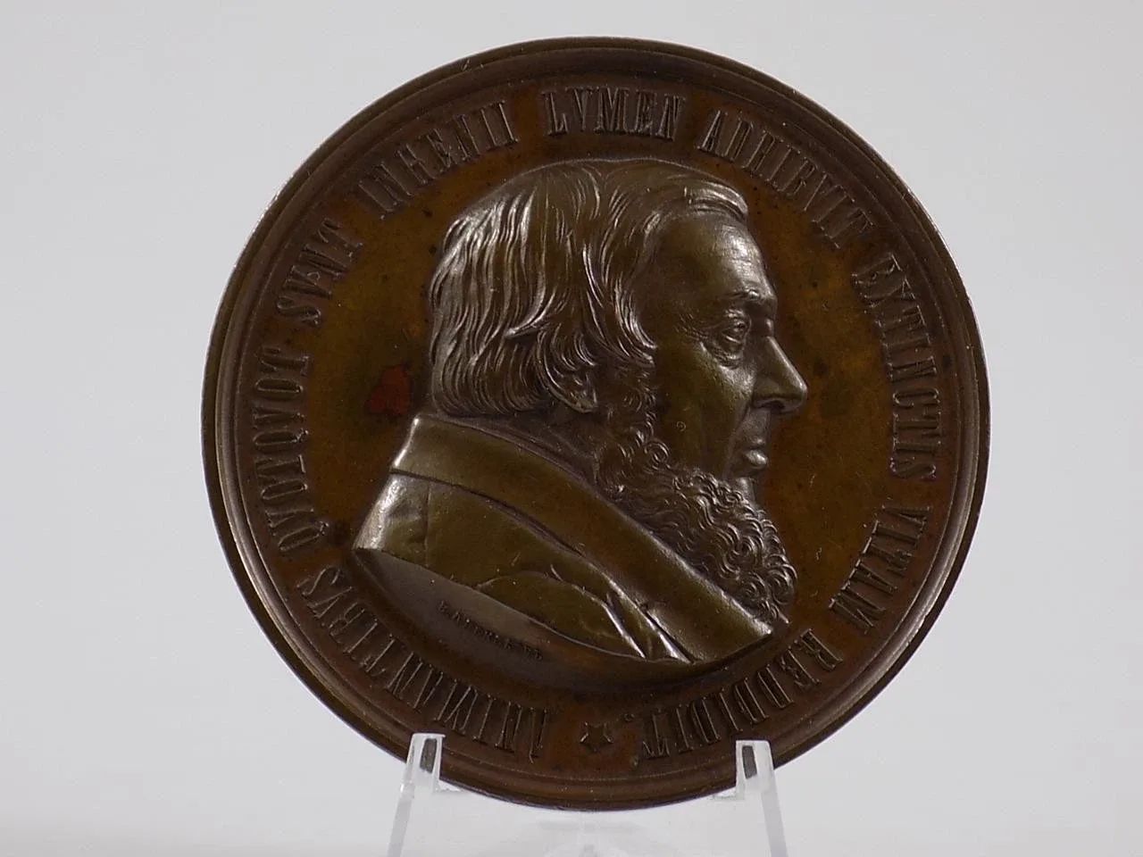 Jugendstil Medaille Jahann Friedrich Brandt Alexander II 1855-1881 Bronze 19.Jhd