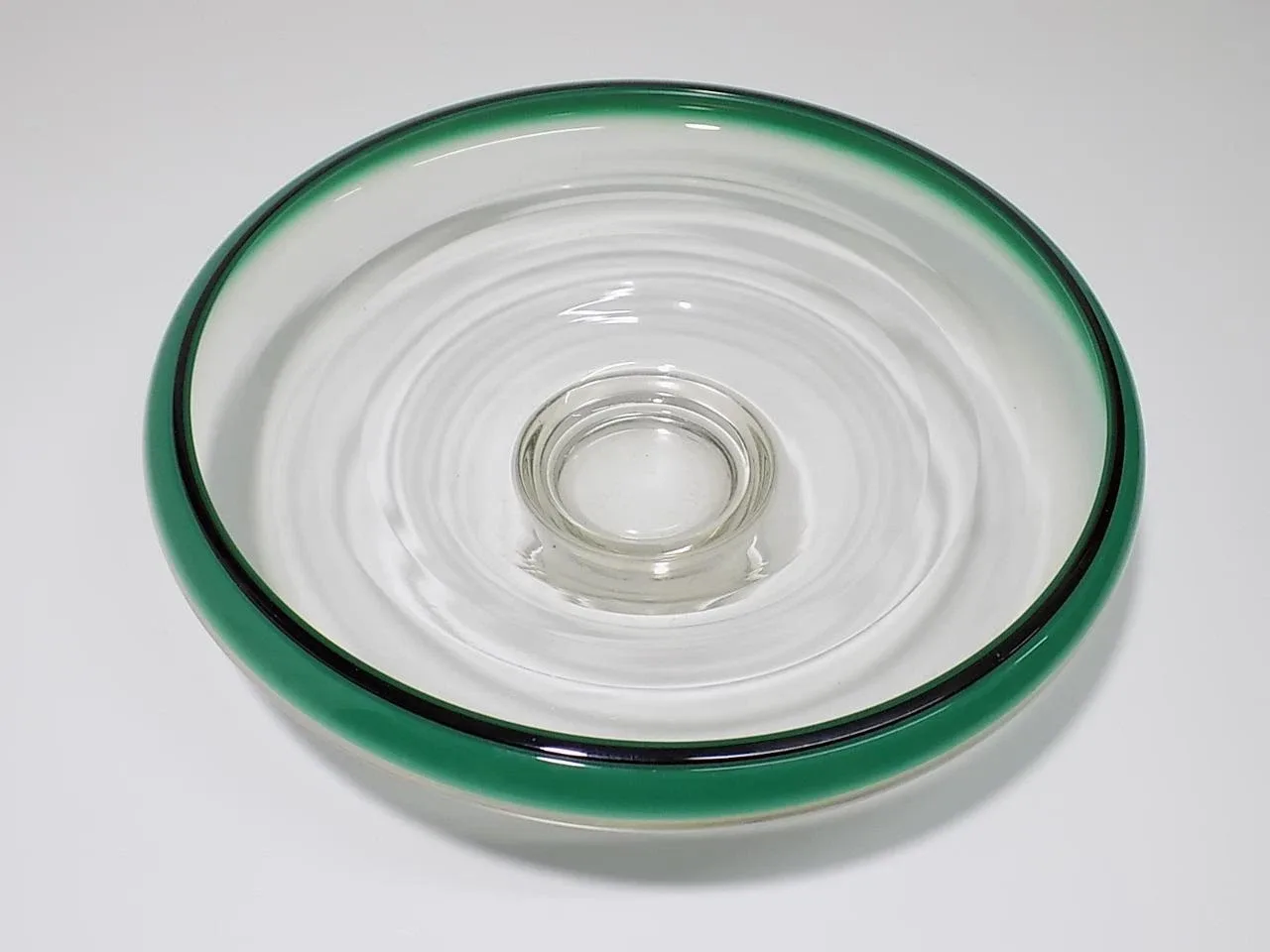 Seltene große WMF Ikora Art Deco Schale Grün-Schwarz Bauhaus Design 20.Jhd