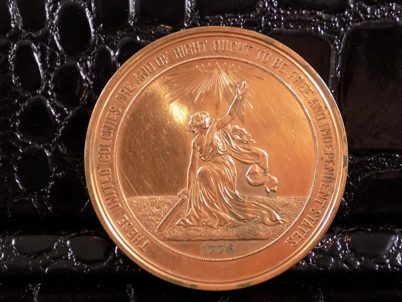 Medaille 1876 U.S. Centennial Medal Exposition Medal Philadelphia Bronze 1776