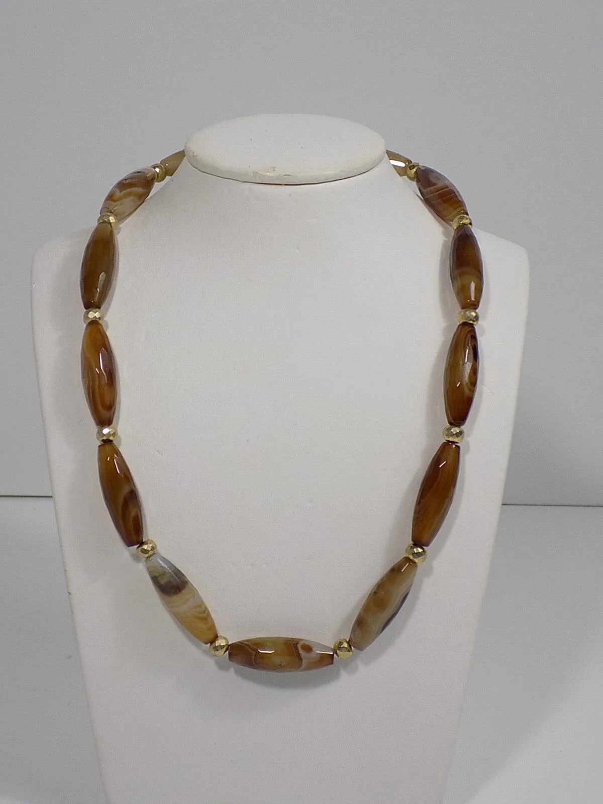 Designer Collier Schmuck Sogni d'oro ovales Edelstein Karabiner 375er Gelbgold