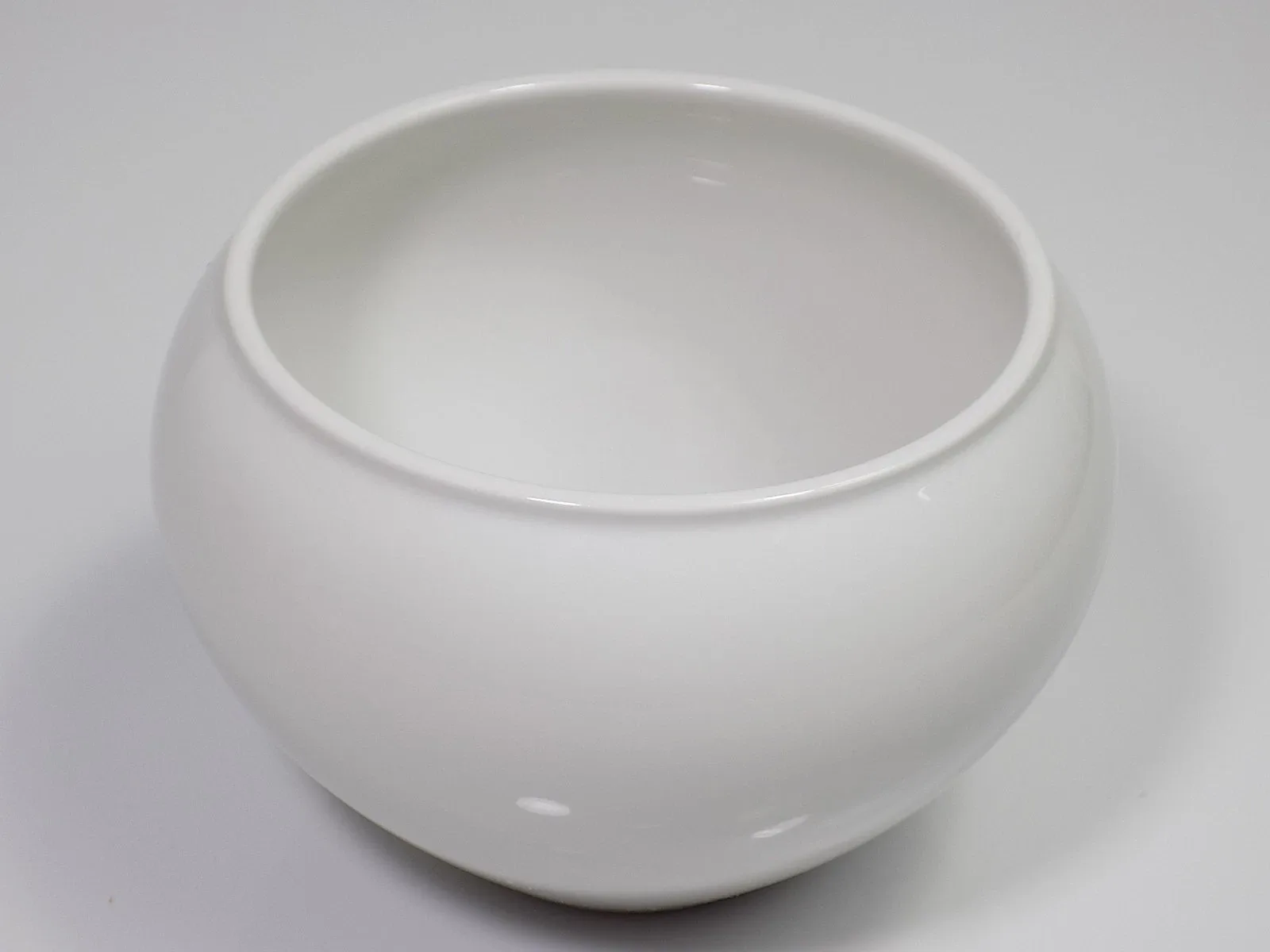 Vintage KPM Berlin Porzellan Vase Hülltopf Bauchig weiß 1.Wahl