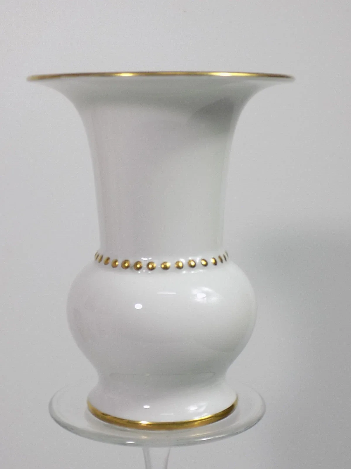 Vintage Art Deco Lorenz Hutschenreuther Porzellan Vase Entwurf Fritz Klee 20.JHD
