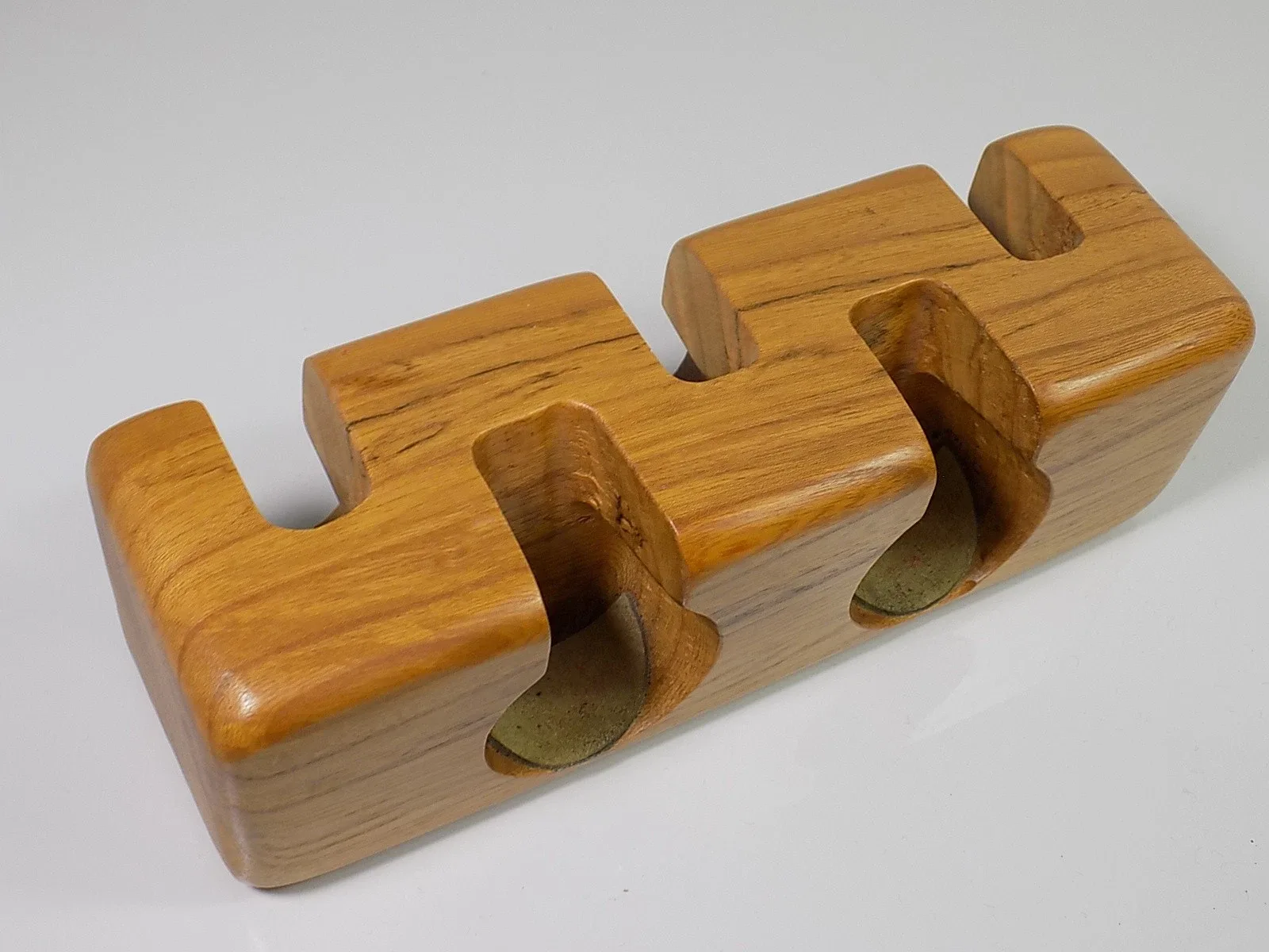 Pfeifenständer Vintage AB Sowe Konst Sovestad Sweden Model Alm Teakholz Design