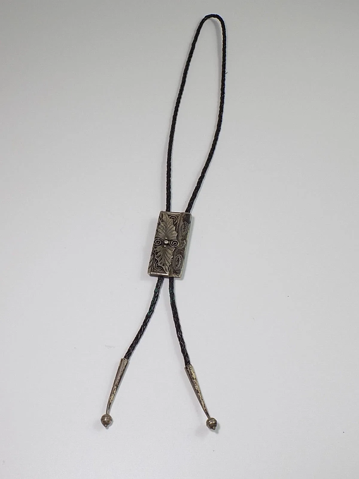 Indianer Schmuck Navajo Brosche Floral Bolo Tie Sterling American Nativo Arts