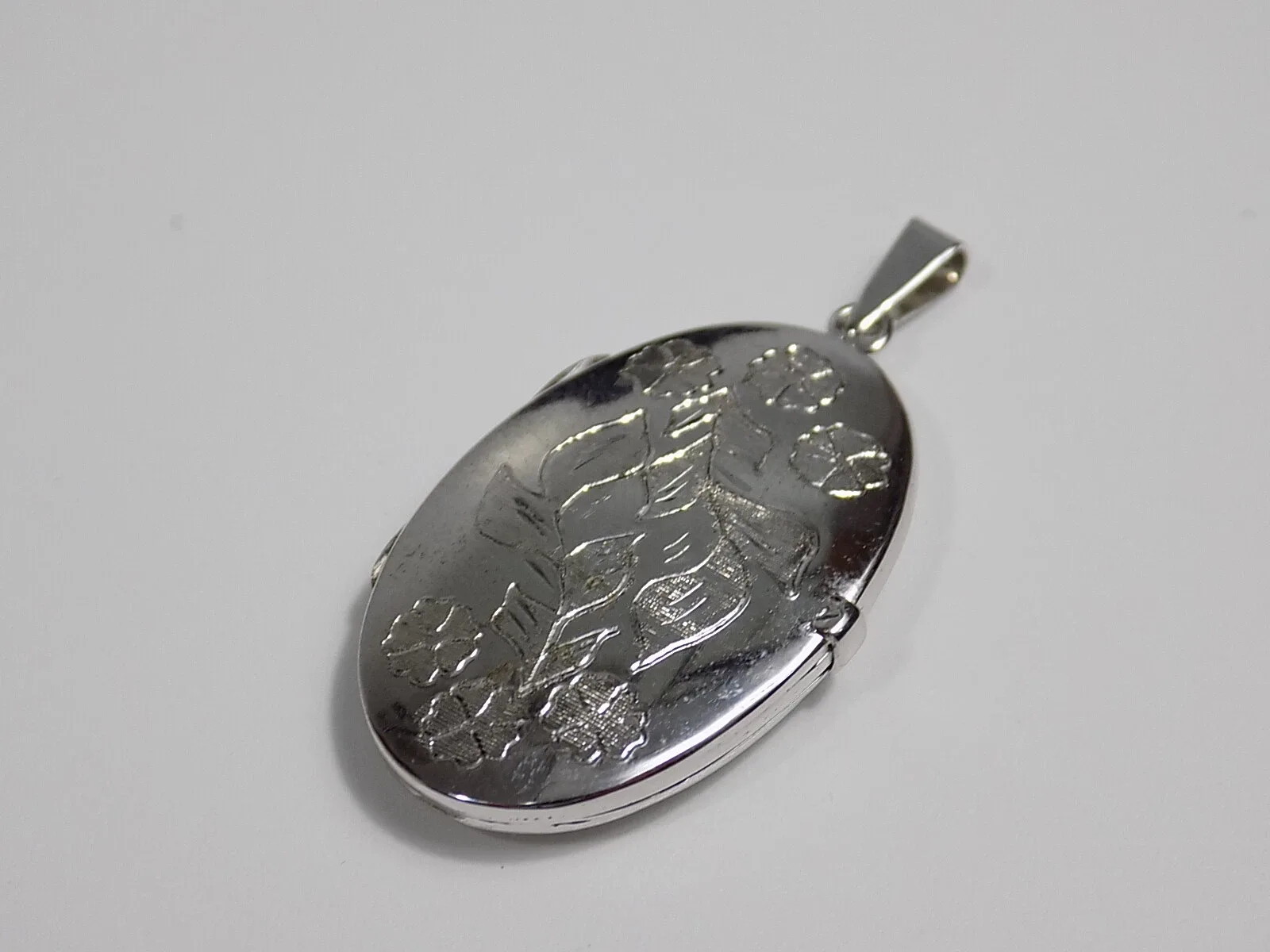 Antiker Anhänger Medaillon Bilder Amulett 835er Silber Filigran Antikschmuck