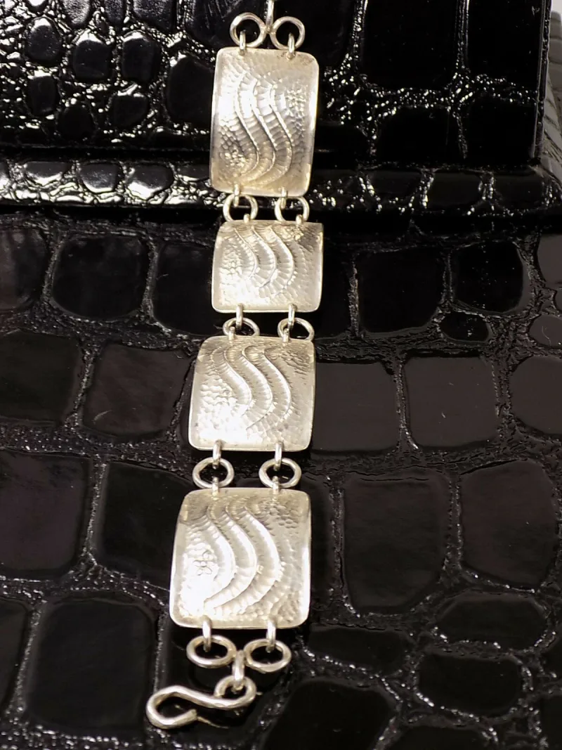 Vintage Jugendstil Silberarmband Damen 835 Silber Armband Antikschmuck