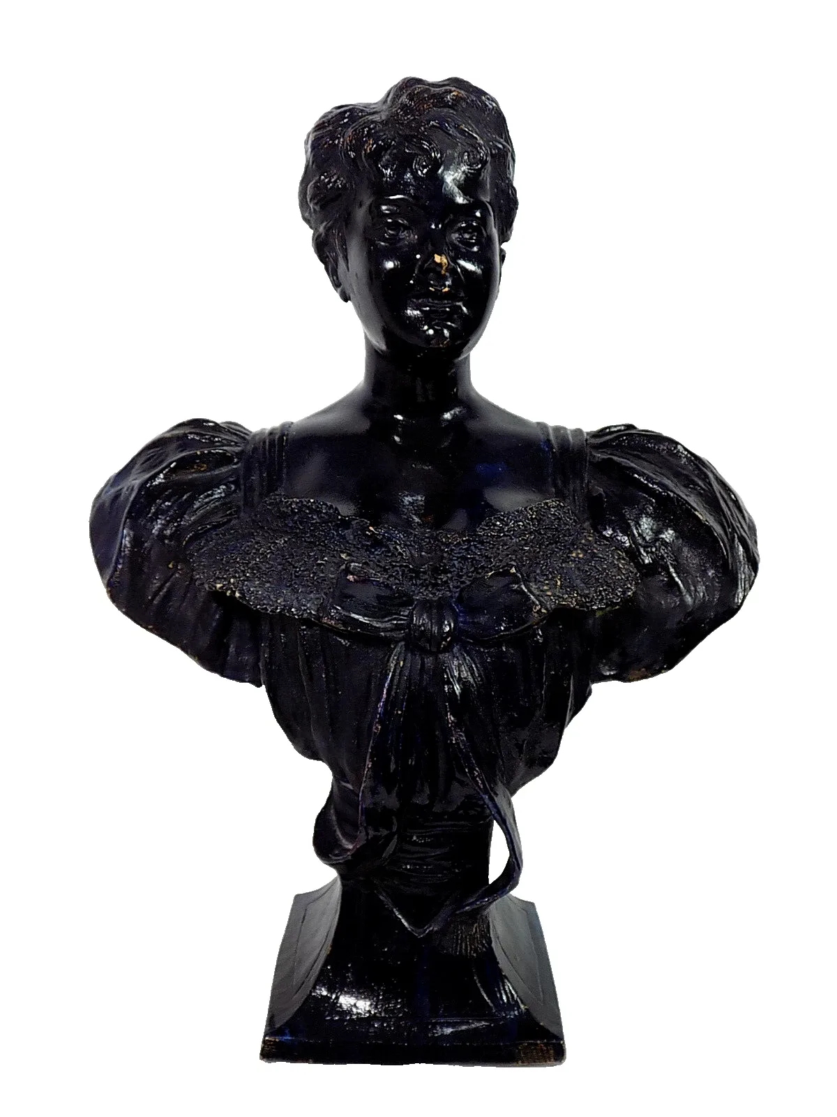 Jugendstil Friedrich Goldscheider Wien Figur Büste Dame Keramik Skulptur 20.JHD